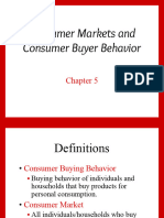 Consumer Markets and Consumer Buyer Behavior