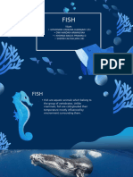 Blue Illustrative Organic Ocean Habitat Presentation