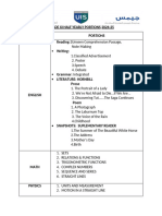 GR 11 2024-25 Portions For Half Yearly Exam Oct 2024