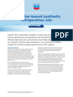 14 Synthetic Refridgerator Oils Technical Bulletin