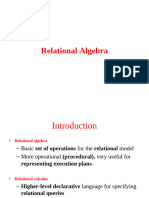 Relational Algebra