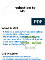 Introduction To GIS