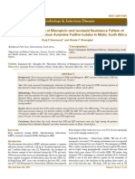 Phenotypic Detection of Rifampicin and Isoniazid Resistance Pattern of Mycobacterium Tuberculosis Auramine Positive Isolates in MT