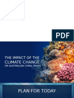 The Impact of The Climate Change On The Australian Coral Reefs