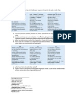 Actividades Lírica Cortesana