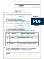 Biology Slip Test