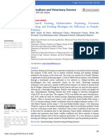 Livestock Farming Optimization Exploring Livestock Housing and Feeding Strategies For Efficiency in Punjab Pakistan