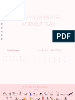 Passh 14 Day Pilates Workout Plan and Meal Plan