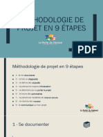 Methodologie de Projet en 9 Etapes