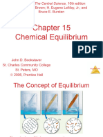 Chapter Chemical Equilibrium