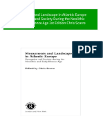 Monuments and Landscape in Atlantic Europe Perception and Society During The Neolithic and Early Bronze Age 1st Edition Chris Scarre Download PDF