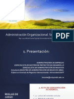 Presentación. 2015. Admon Organiza. III