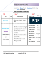 Fiche Dérou Classeur 15