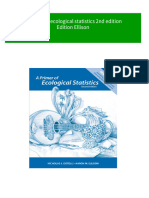 A Primer of Ecological Statistics 2nd Edition Edition Ellison Download PDF