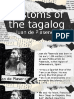 Customs of The Tagalog