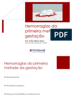 Aula - HEMORRAGIAS DA PRIMEIRA METADE DA GESTAÇÃO-2