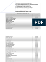 Lista de Habilitados Na 1 Fase e 2 Do Processo Da ADE SAMPA 2024