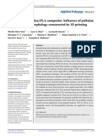 A Promising pullulanPLA Composite Influence of Pul