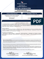 Aviso - Operacion - Desarrollo Agricola, S.A. - Dasa - Bella Vista-1