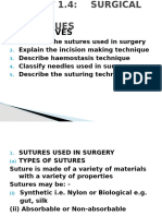 Subunit 1.4 Surgical Techniques