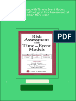 Instant Download Risk Assessment With Time To Event Models Environmental and Ecological Risk Assessment 1st Edition Mark Crane PDF All Chapter