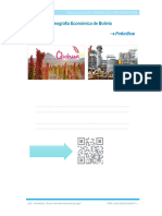 Ciencias Sociales CEA - Complementarios Tema 3 Geografía Económica de Bolvia