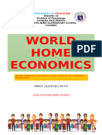 Home Economics Reports 2019