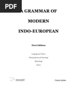 Indo European Grammar