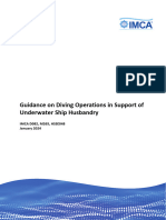 82.IMCA D 082 January 2024 Guidance On Diving Operations in Support of Underwater Ship Husbandry