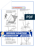 La Parabola Geometría Analítica para Quinto de Secundaria