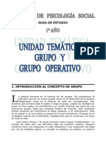 Grupo y Grupo Operativo