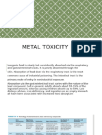 Heavy Metal Poisoning