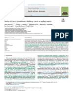 Radon-222 As A Groundwater Discharge Tracer To Surface Waters