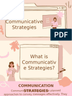 Communicative Strategies