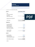 Business Valuation Qualified Assessment Support (Template)