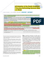 Ultramorphological Evaluation of The Dentin Acid Base Resistant