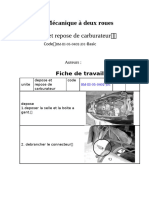 Depose Et Repose de Carburateur 2003