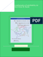 (Ebooks PDF) Download Introduction To Mathematics of Satisfiability 1st Edition Victor W. Marek Full Chapters