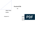 Practical File