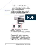 DesignJet 500 LED Troubleshooting