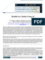 Healthcare Chatbot Using AI Paper