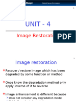 Unit-4 Image Restoration