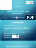 Workhop Desenvolvimento Pessoal