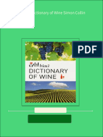 Instant Ebooks Textbook Oddbins Dictionary of Wine Simon Collin Download All Chapters