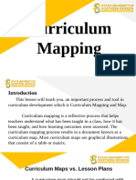 Curriculum Mapping