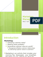 Marketing Management