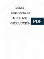 Cómo Tener Éxito en La Producción de MrBeast