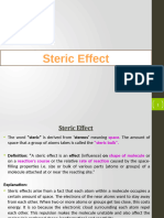 1.steric Effect