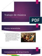 Trabajo de Música