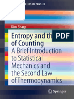 Entropy and The Tao of Counting: A Brief Introduction To Statistical Mechanics and The Second Law of Thermodynamics